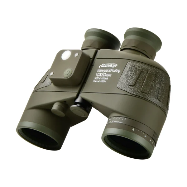 10X50 HD Marine Binoculars with Rangefinder